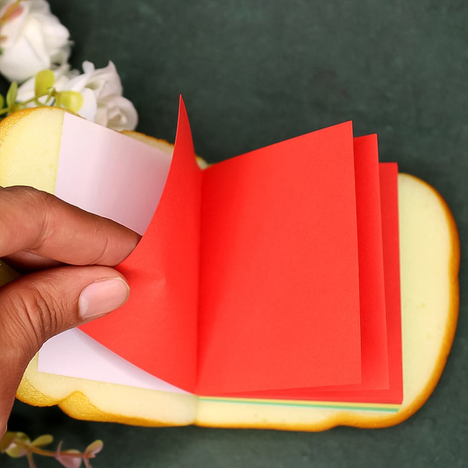 Sandwich Shaped Note / Sticky Notes / Memo Notes, Unique Mini Notes (Multicolor) Sandwich Shaped Note / Sticky Notes / Memo Notes, Unique Mini Notes (Multicolor)